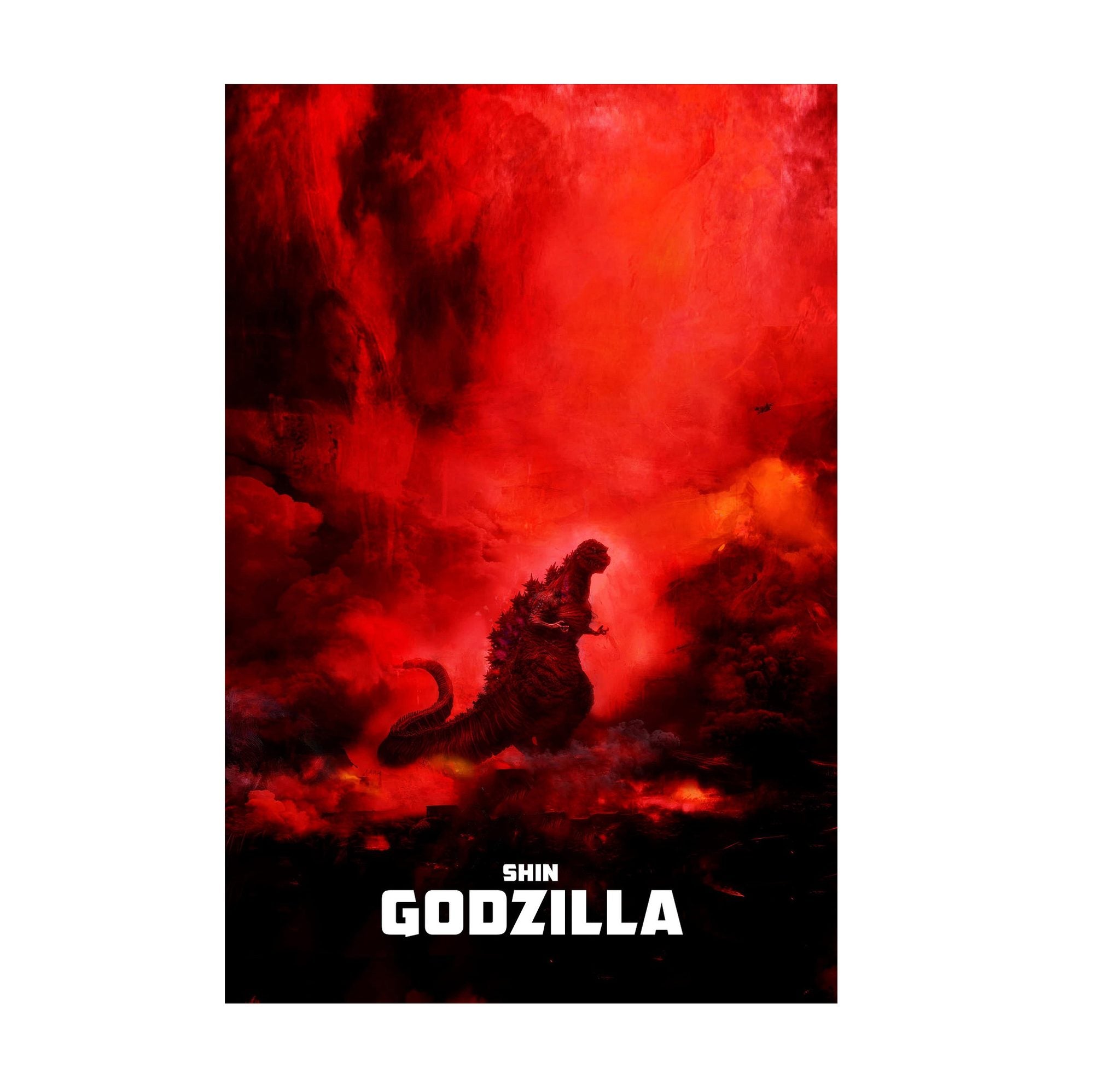 Shin Godzilla (2016) Movie Key Art poster print