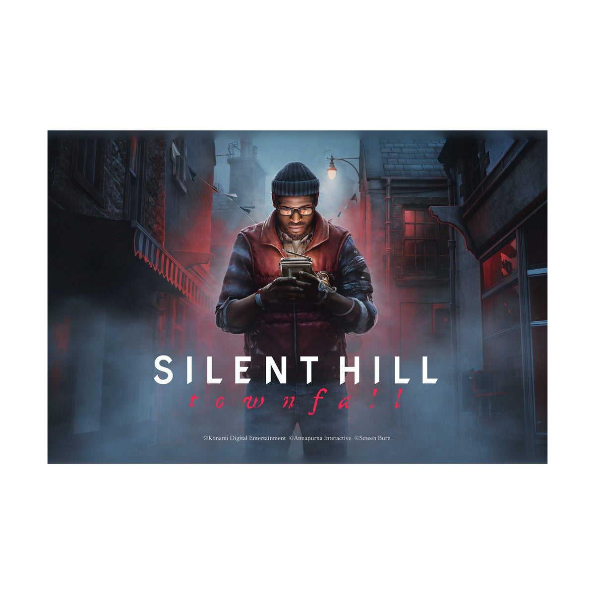 Silent Hill: Townfall Key Art horizontal poster print