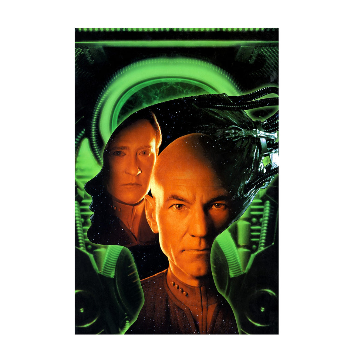 Star Trek: First Contact (1996) Movie Key Art poster print