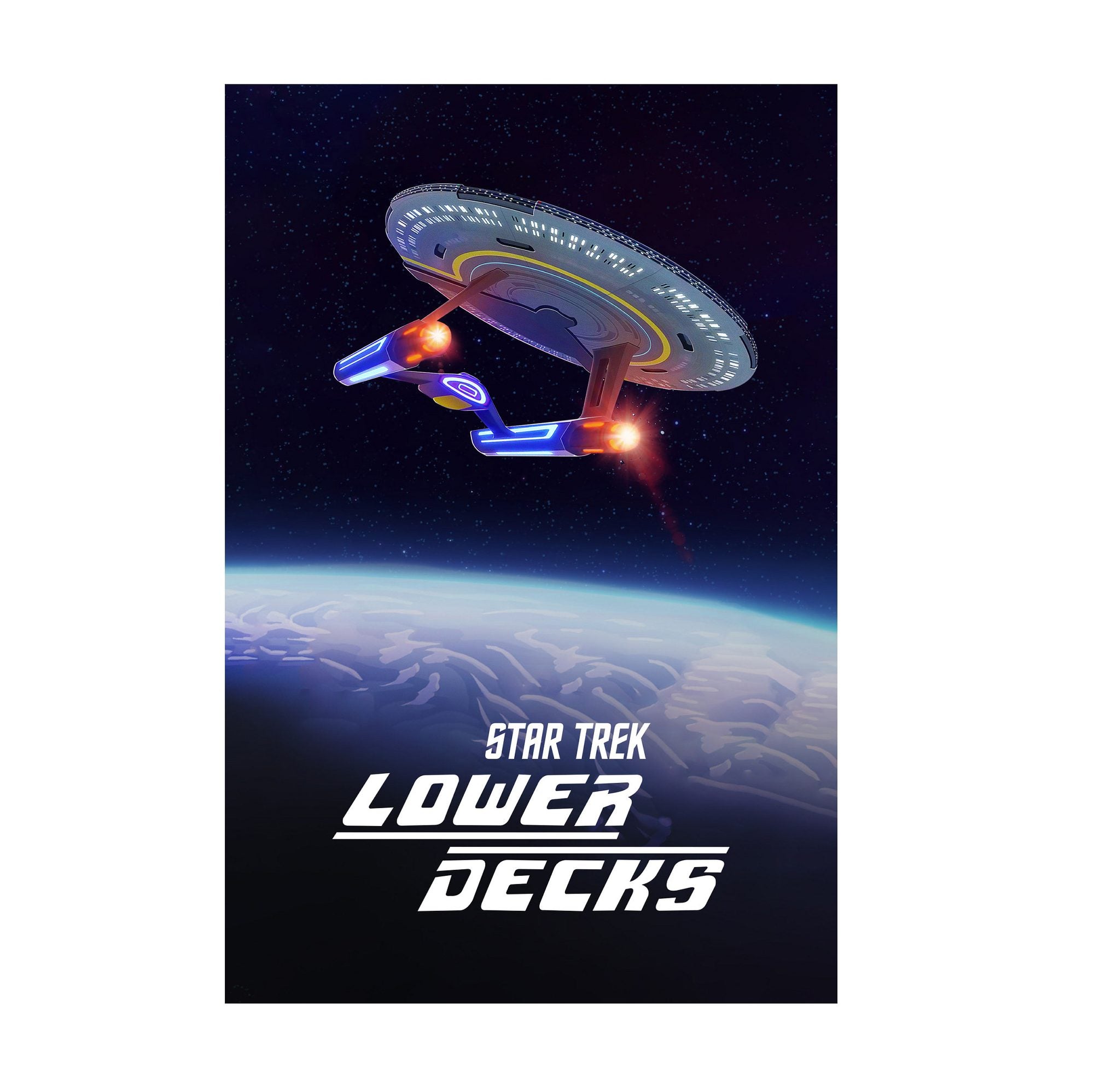 Star Trek: Lower Decks poster print