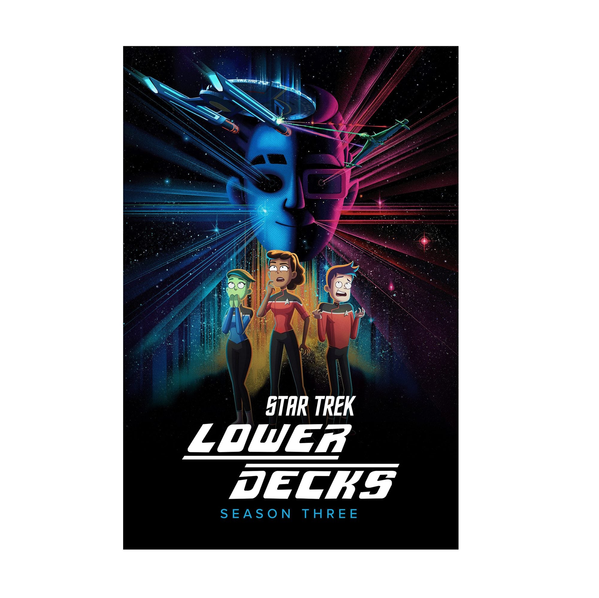 Star Trek: Lower Decks poster print