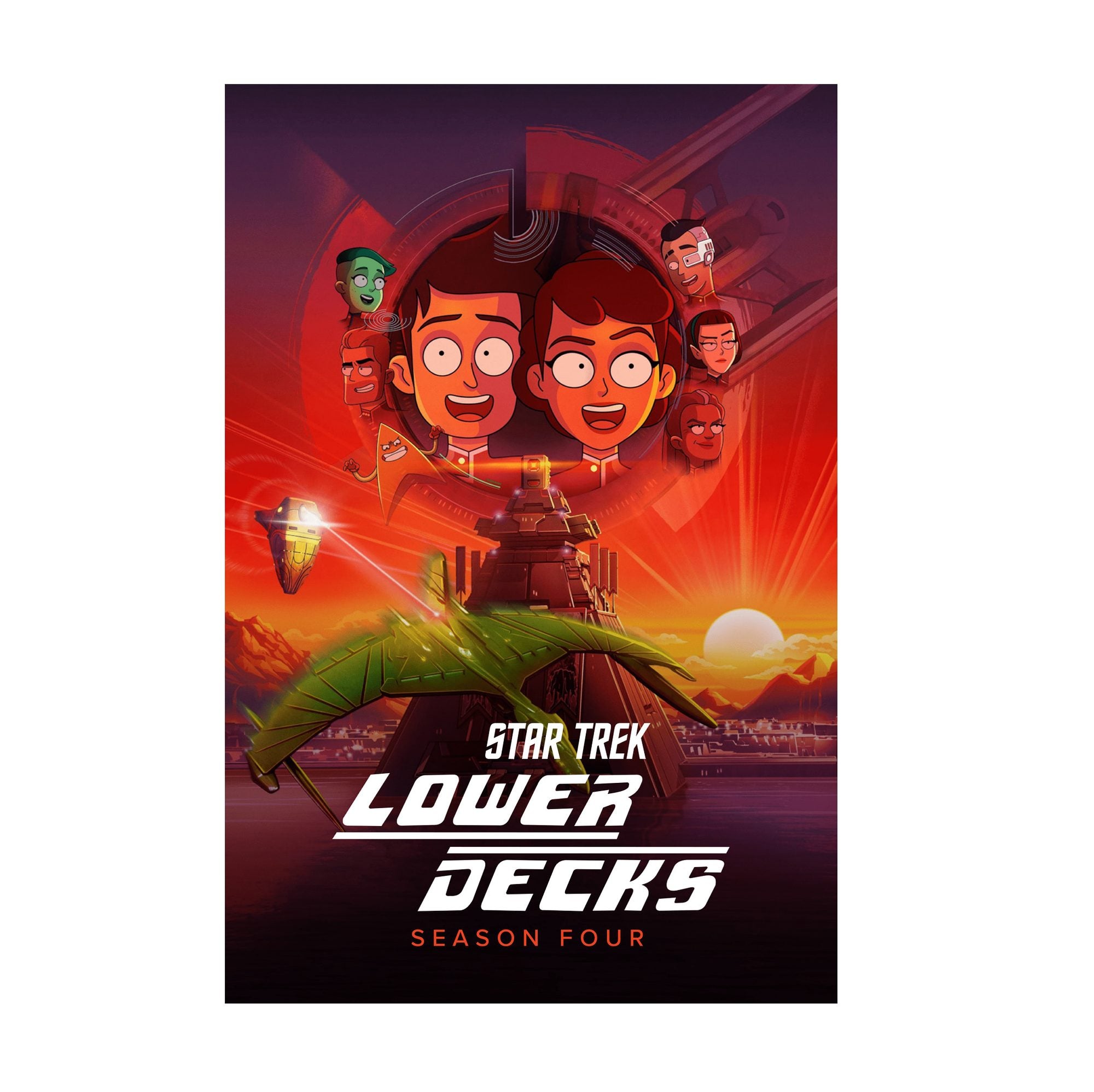 Star Trek: Lower Decks poster print