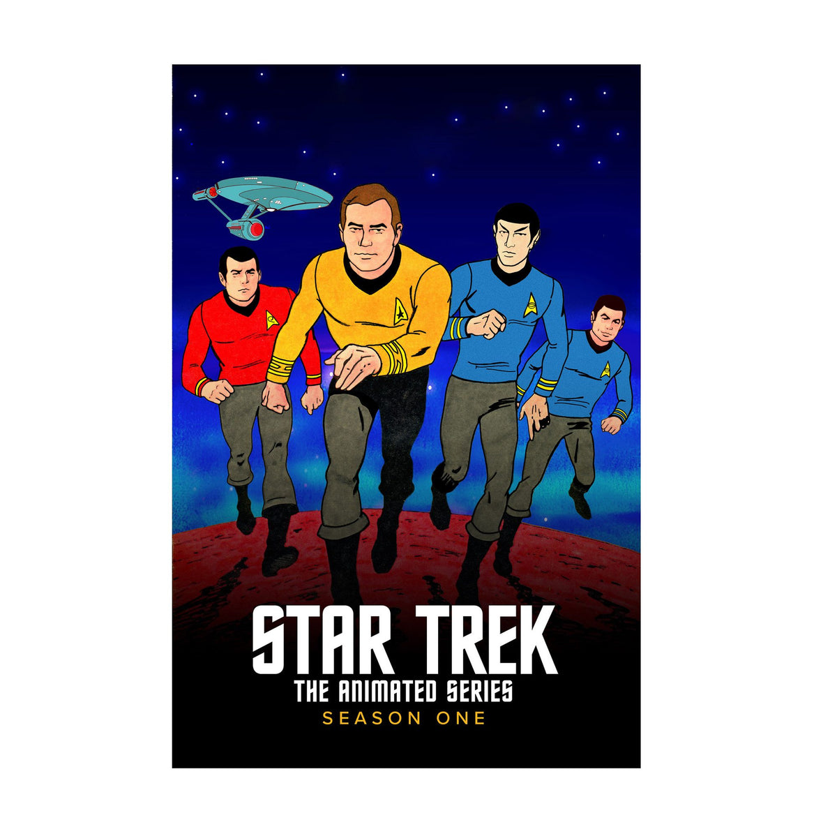 Star Trek: The Animated Series poster print
