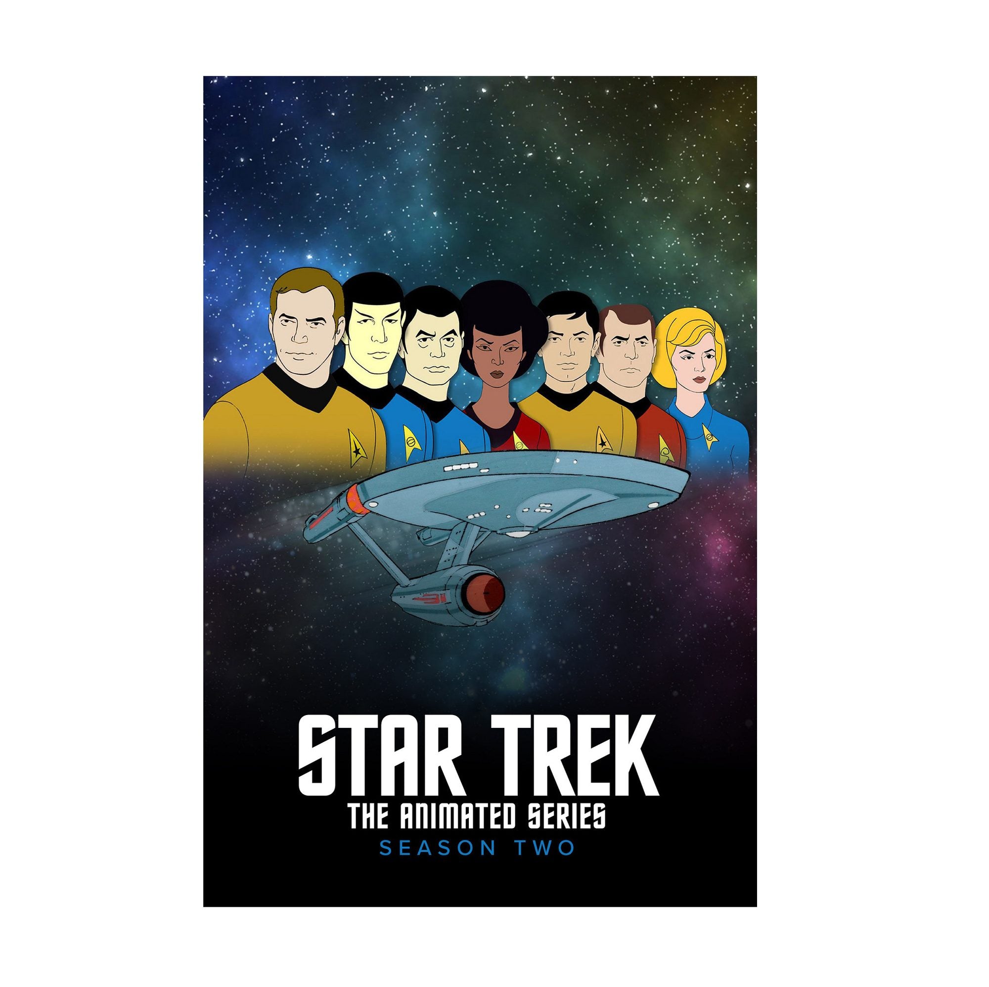 Star Trek: The Animated Series poster print
