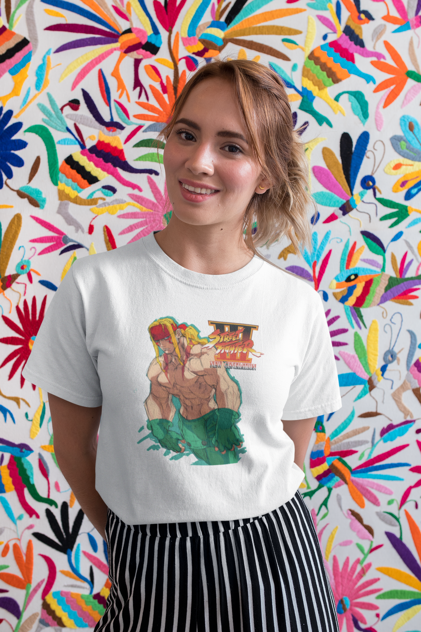 Street Fighter III New Generation | Alex Key Art Premium Unisex T-shirt