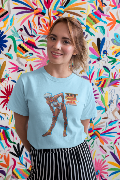 Street Fighter III New Generation | Elena Key Art Premium Unisex T-shirt
