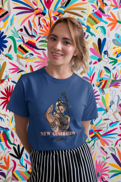 Street Fighter III New Generation | Ubuki Key Art Ver 2 Premium Unisex T-shirt