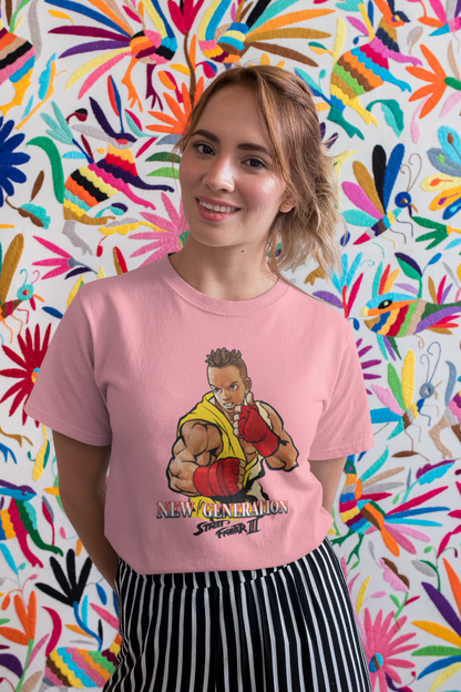 Street Fighter III New Generation | Sean Key Art Ver 2 Premium Unisex T-shirt