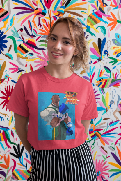 Street Fighter III New Generation | Dudley Key Art Premium Unisex T-shirt