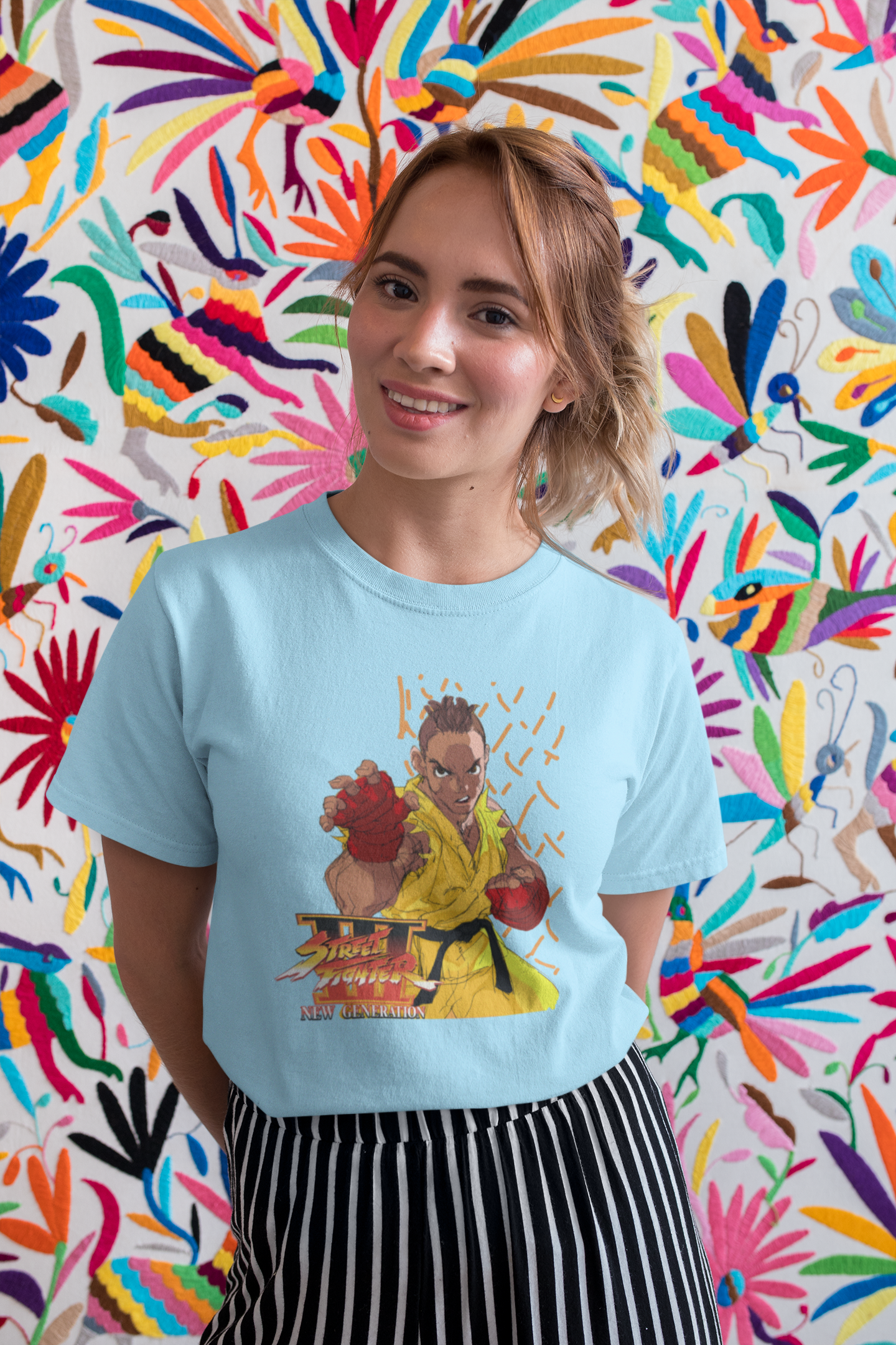 Street Fighter III New Generation | Sean Key Art Premium Unisex T-shirt