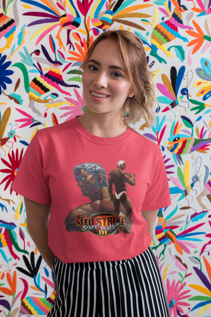 Street Fighter III 3rd Strike | Urien Key Art Premium Unisex T-shirt