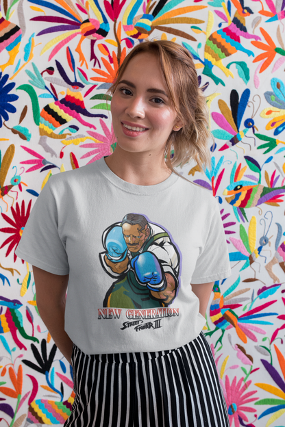 Street Fighter III New Generation | Dudley Key Art Ver 2 Premium Unisex T-shirt