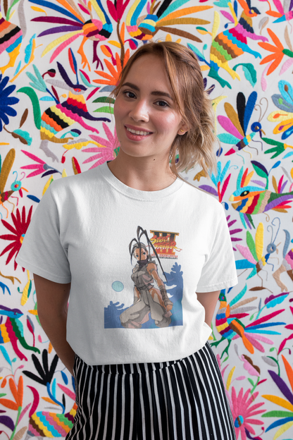 Street Fighter III New Generation | Ibuki Key Art Premium Unisex T-shirt