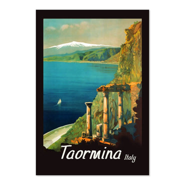 Taormina, Italy poster print