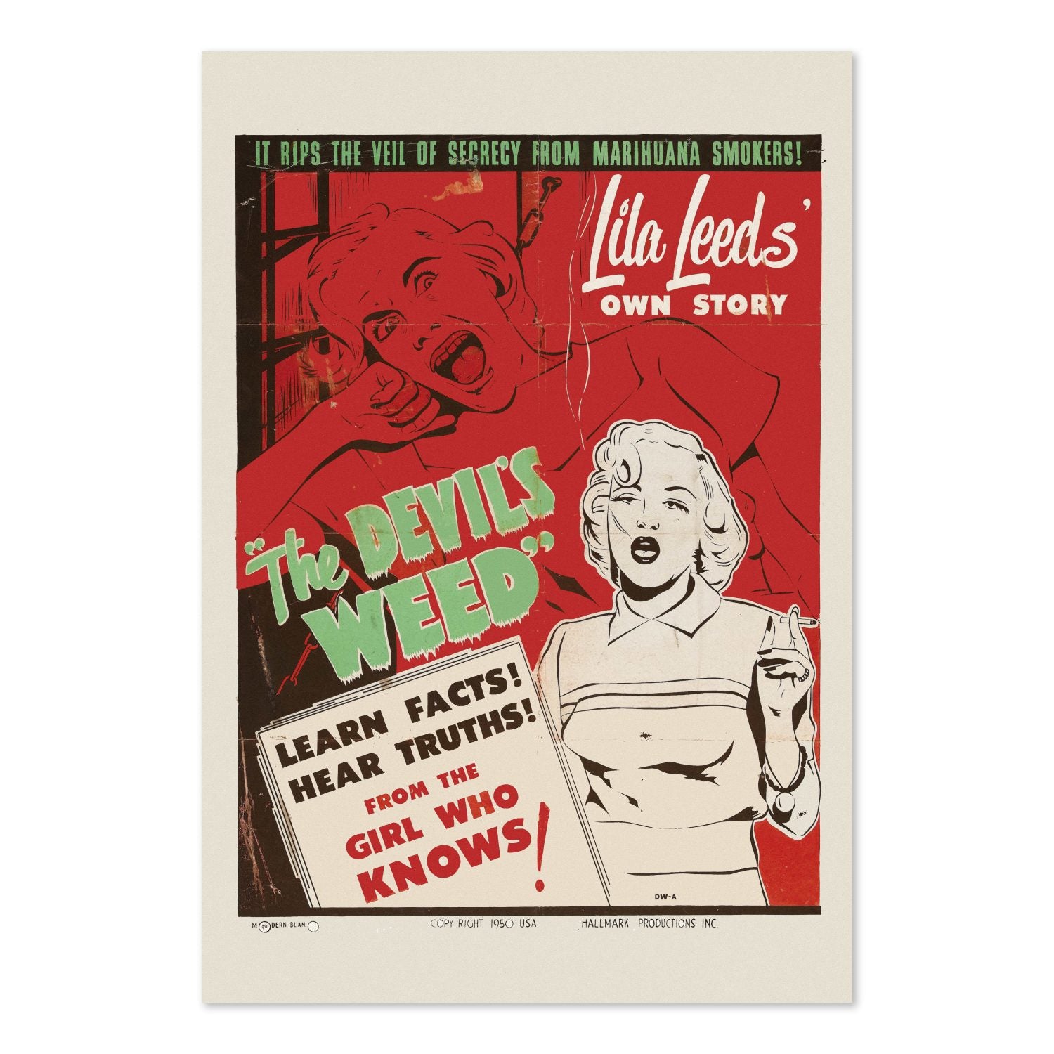 The Devils Weed poster print