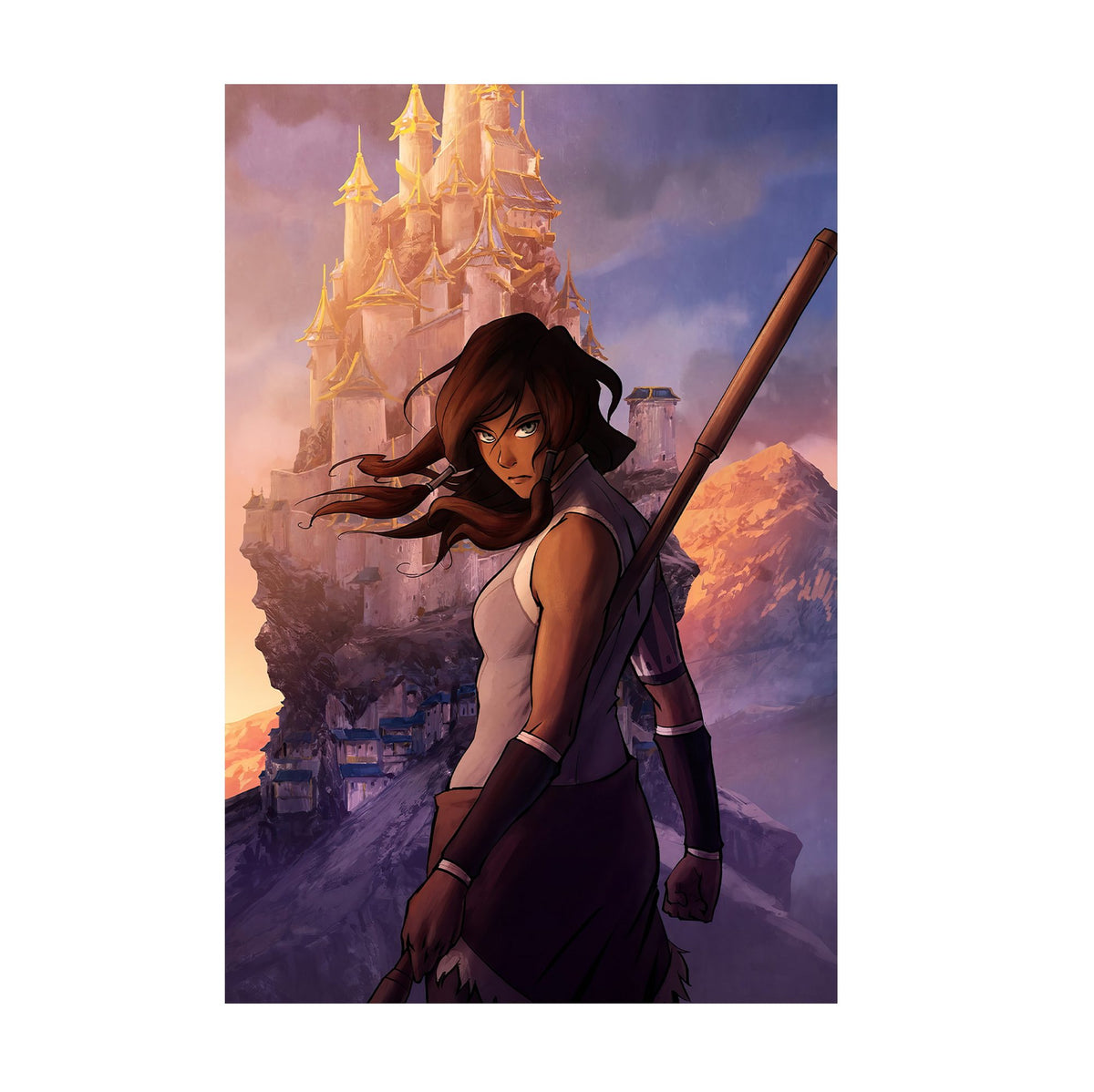 The Legend of Korra Korra Art poster print