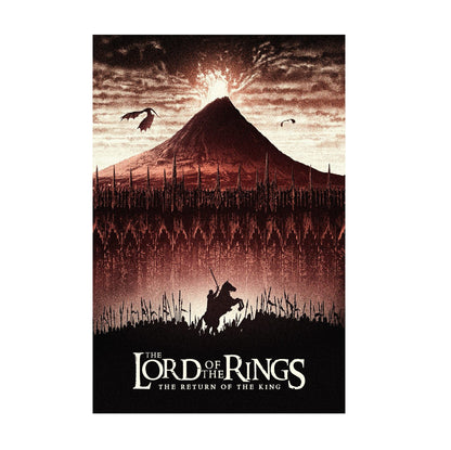 The Lord of the Rings: The Return of the King (2003) Mount Doom Art poster print