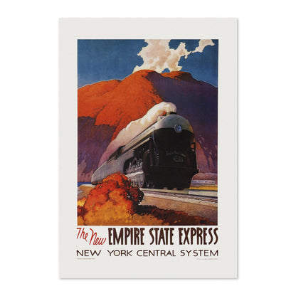 Empire State Express poster print