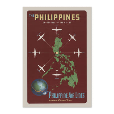 Philippines Crossroads of the Orient poster print