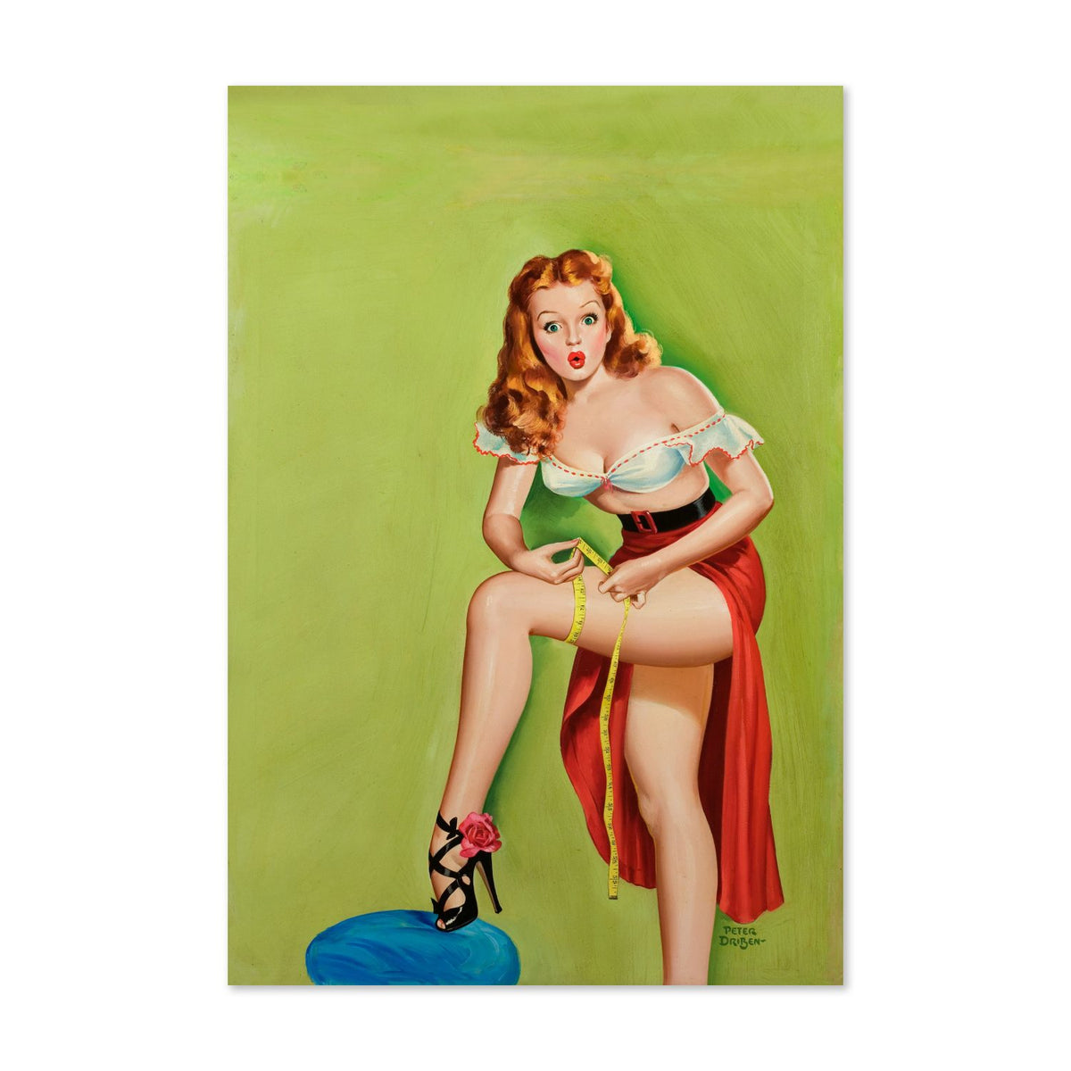Thigh Measurement poster print