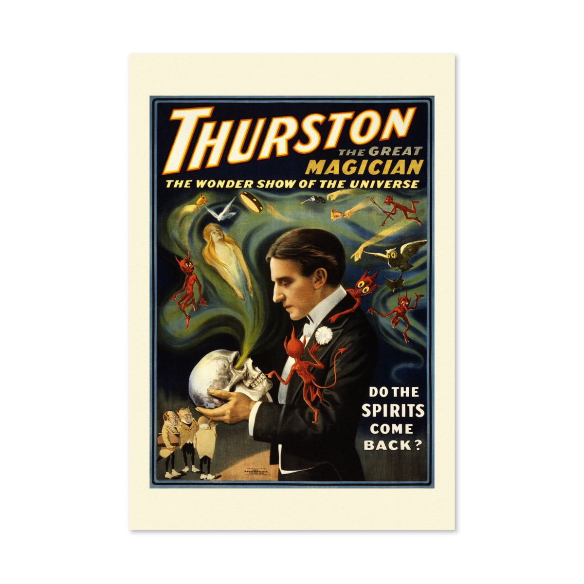 Thurston the Great Magician poster print