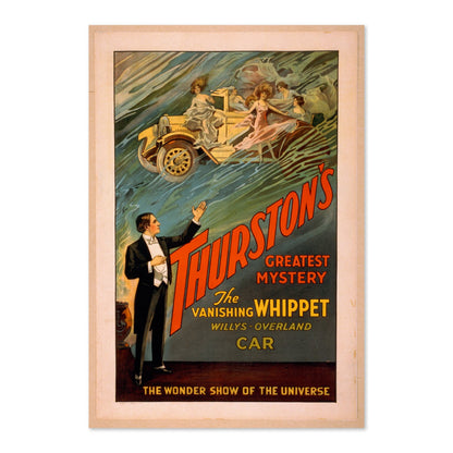 Thurston Vanishing Whippet Car poster print