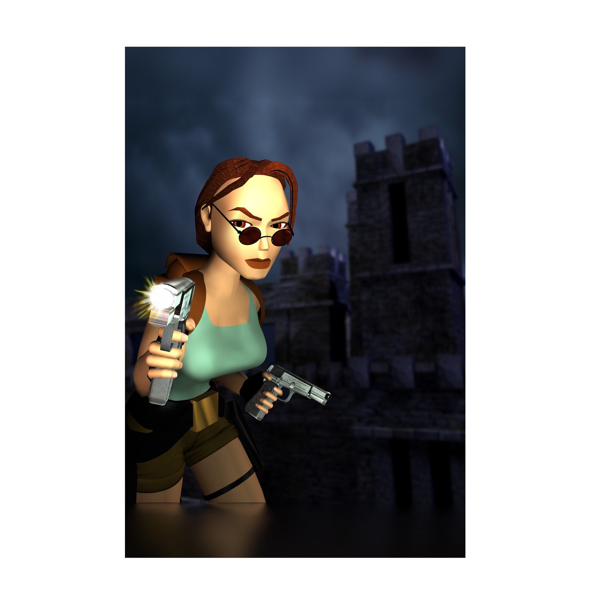 Tomb Raider III Key Art poster print