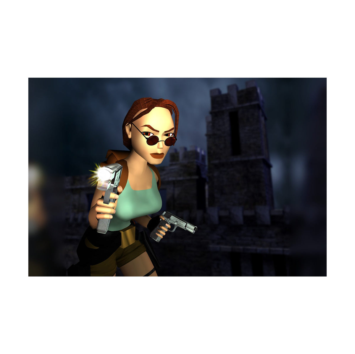 Tomb Raider III Key Art horizontal poster print