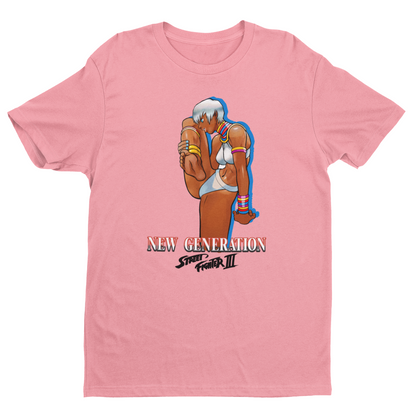 Street Fighter III New Generation | Elena Key Art Ver 2 Premium Unisex T-shirt