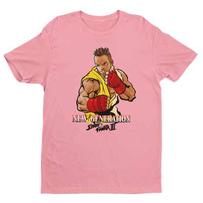 Street Fighter III New Generation | Sean Key Art Ver 2 Premium Unisex T-shirt