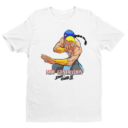Street Fighter III New Generation | Yun Key Art Ver 2 Premium Unisex T-shirt