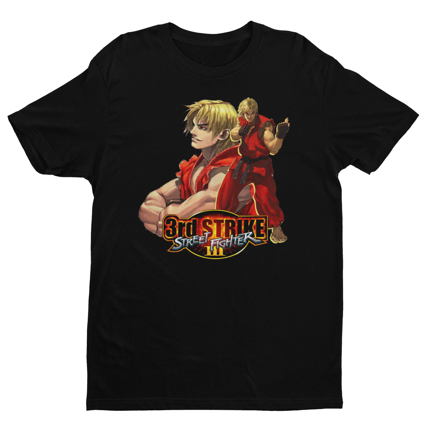 Street Fighter III 3rd Strike | Ken Key Art Premium Unisex T-shirt