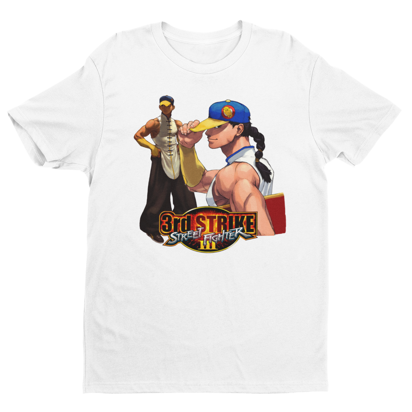 Street Fighter III 3rd Strike | Yun Key Art Premium Unisex T-shirt