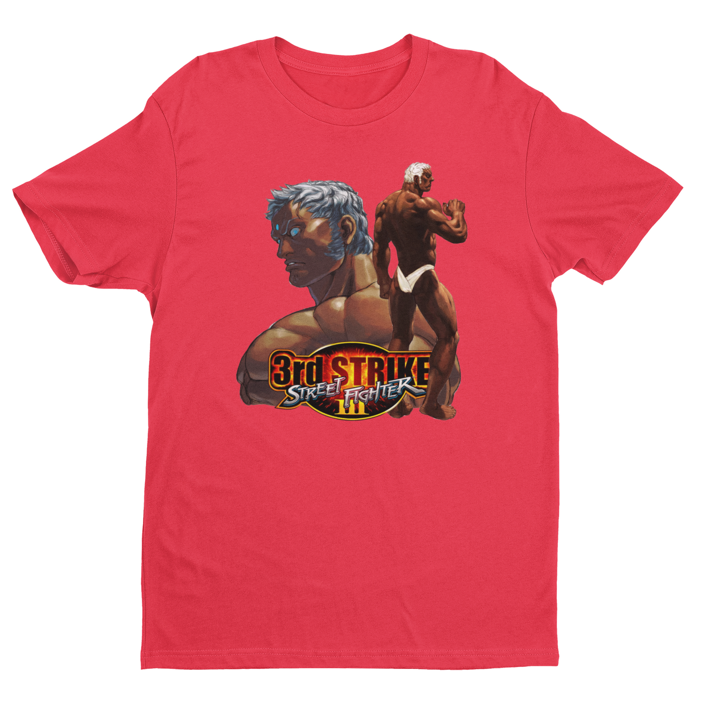 Street Fighter III 3rd Strike | Urien Key Art Premium Unisex T-shirt