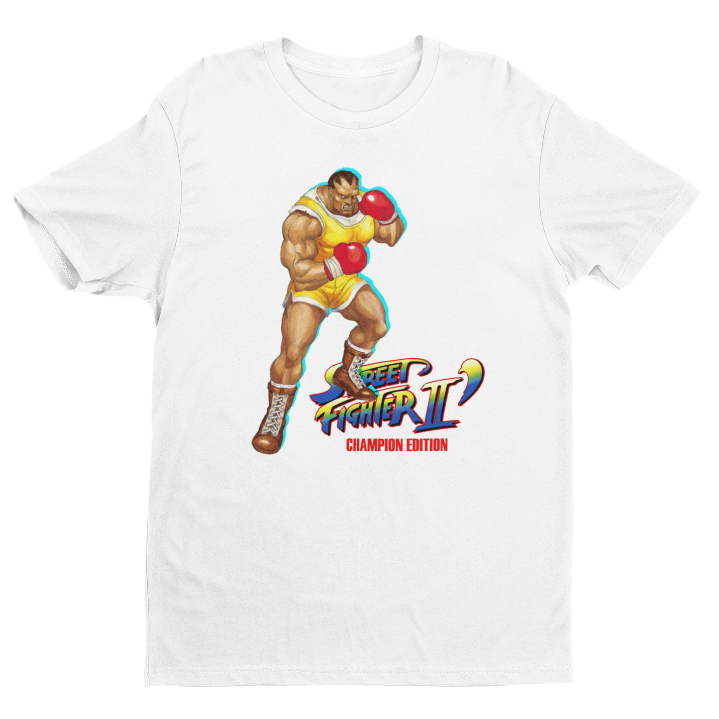 Street Fighter II Champions Edition | Balrog Bison Key Art Premium Unisex T-shirt