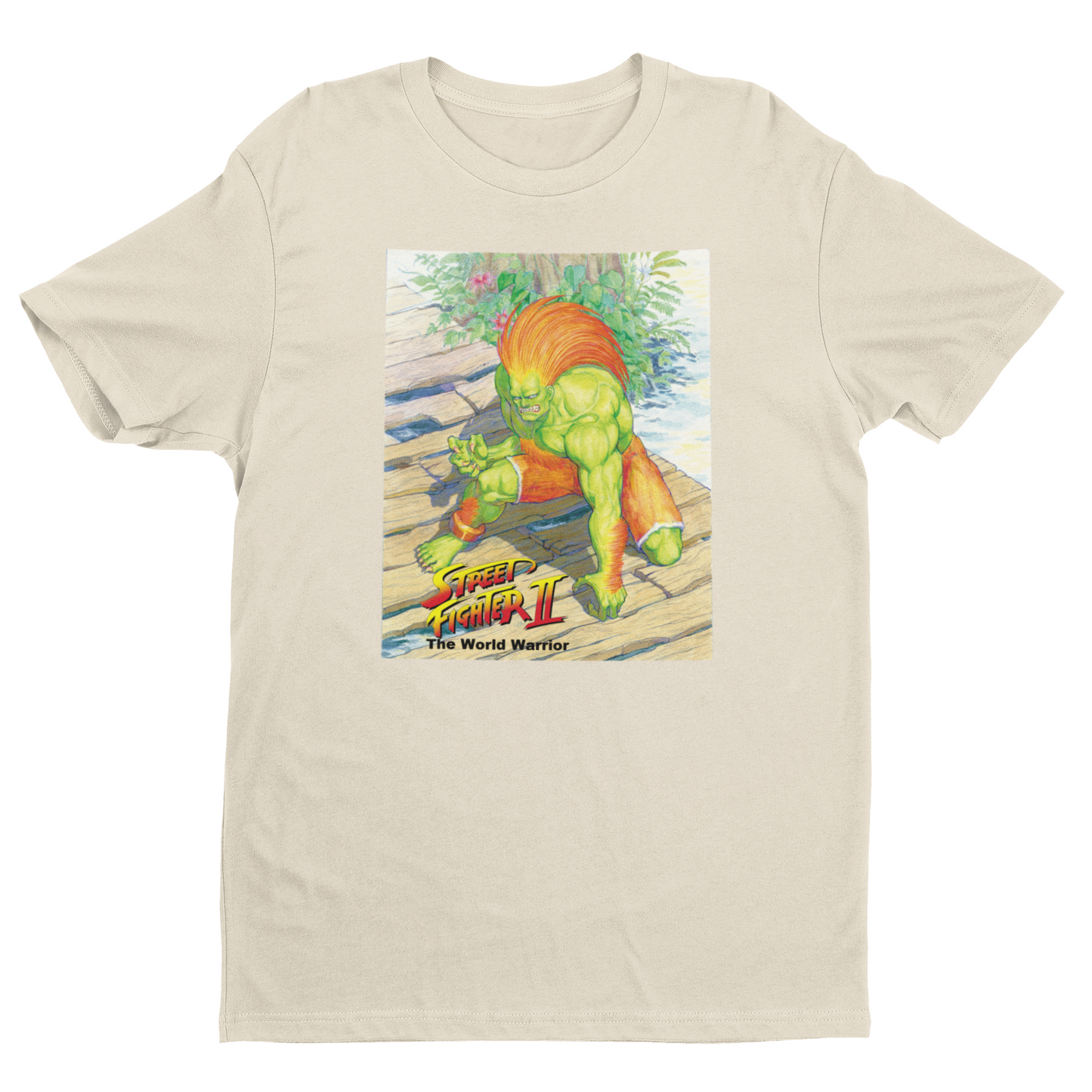 Street Fighter II The World Warrior Blanka Cover Premium Unisex T-shirt