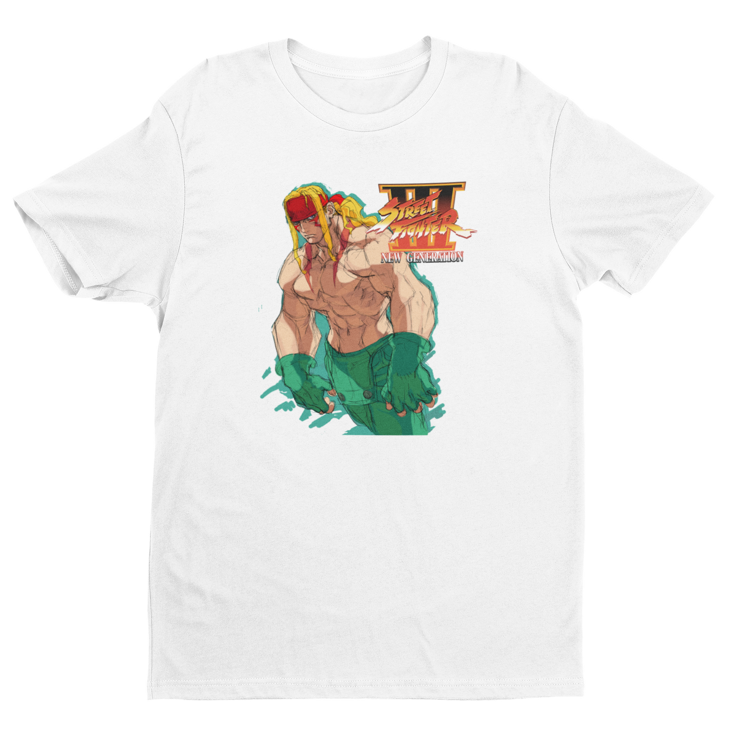 Street Fighter III New Generation | Alex Key Art Premium Unisex T-shirt