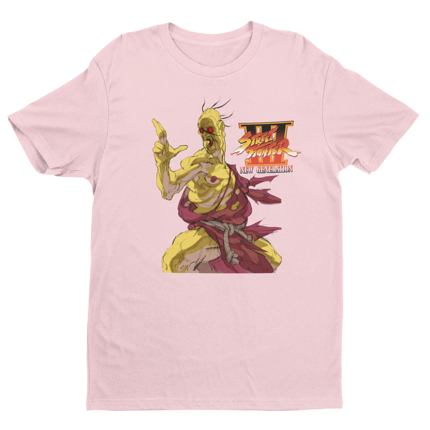 Street Fighter III New Generation | Oro Key Art Premium Unisex T-shirt