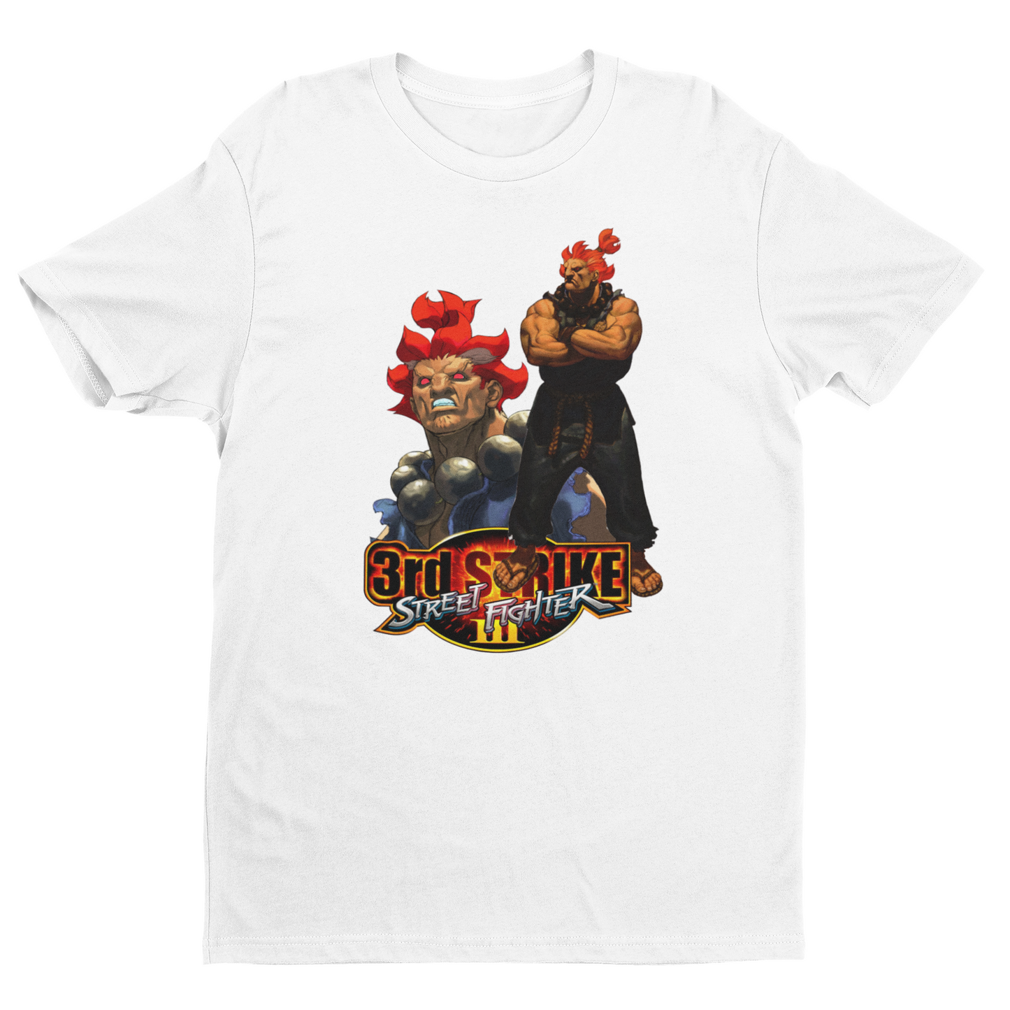 Street Fighter III 3rd Strike | Gouki Akuma Key Art Premium Unisex T-shirt
