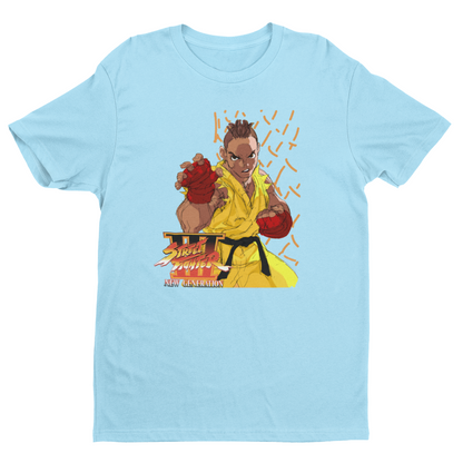Street Fighter III New Generation | Sean Key Art Premium Unisex T-shirt