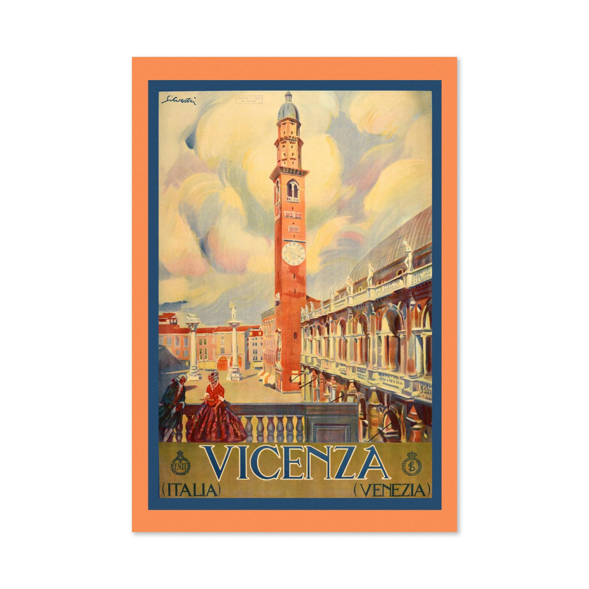 Vicenza Basilica Palladiana poster print