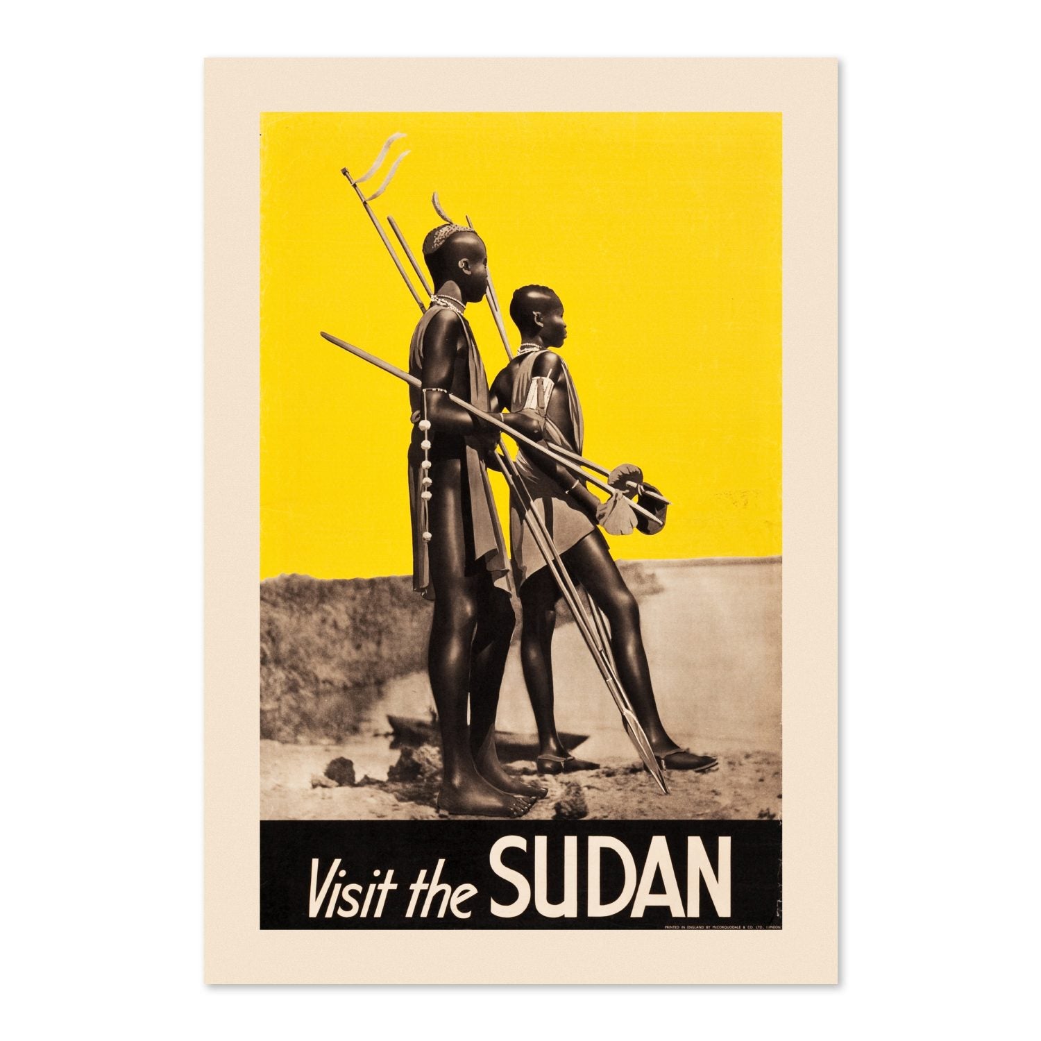 Visit the Sudan poster print