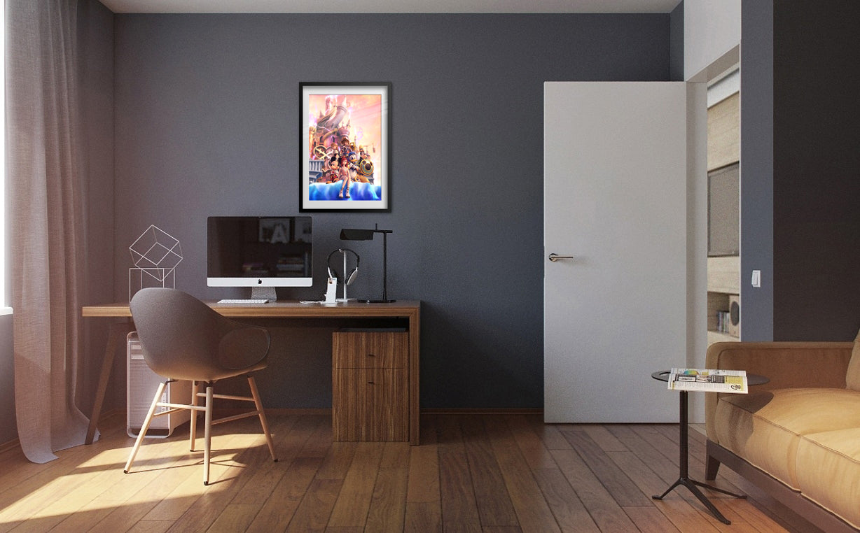 Kingdom Hearts Poster — Official Key Art Print | JRPG Gaming Wall Art
