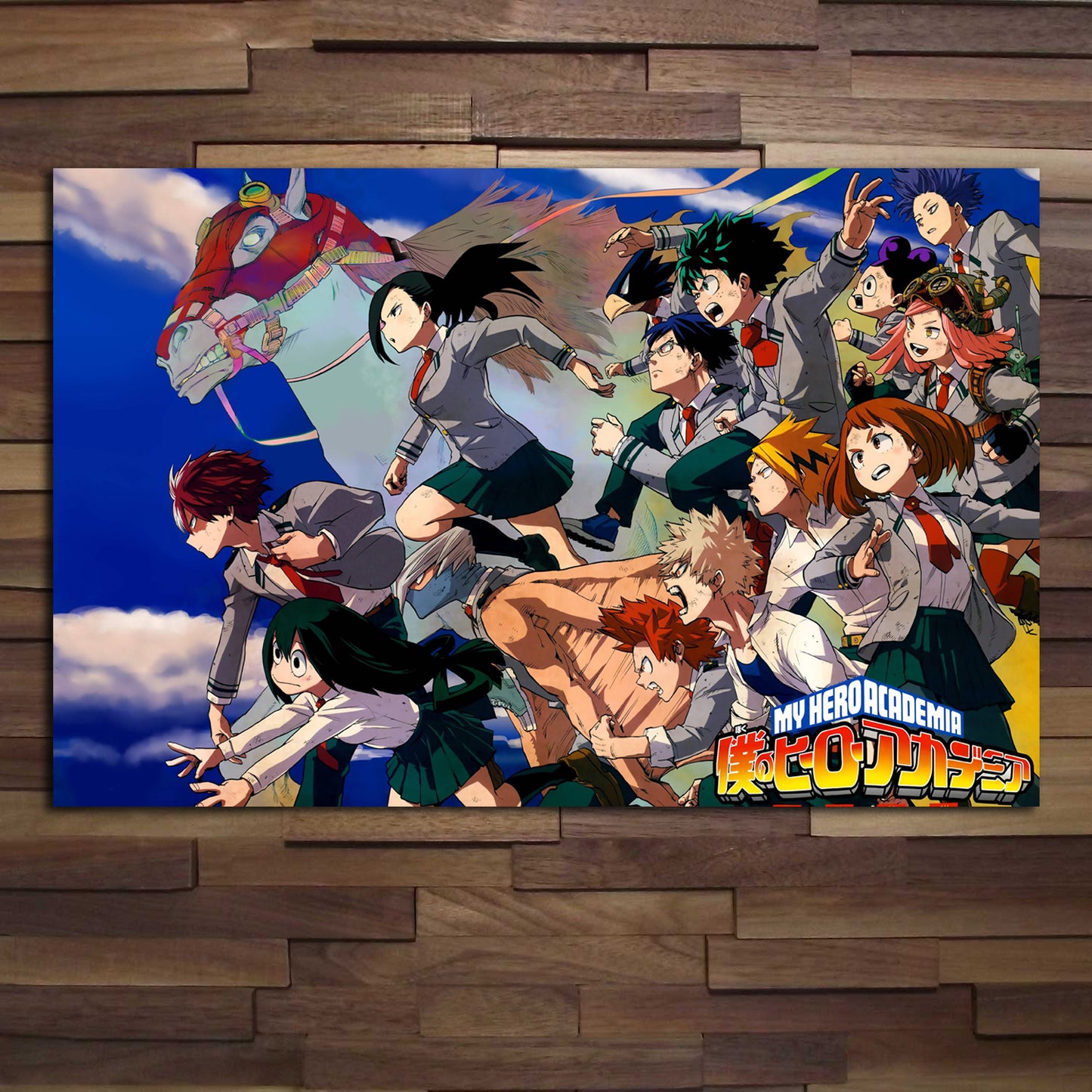 My Hero Academia Key Art poster print