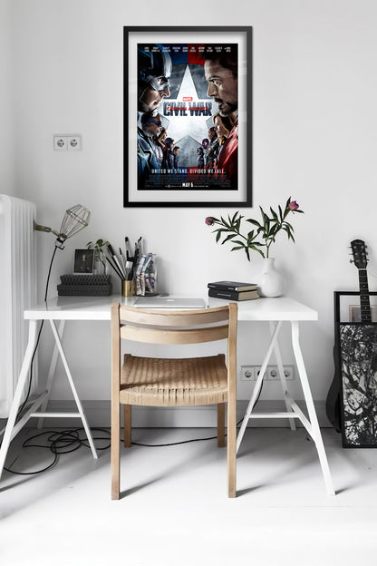 Captain America Civil War Movie Poster | Official Art 01