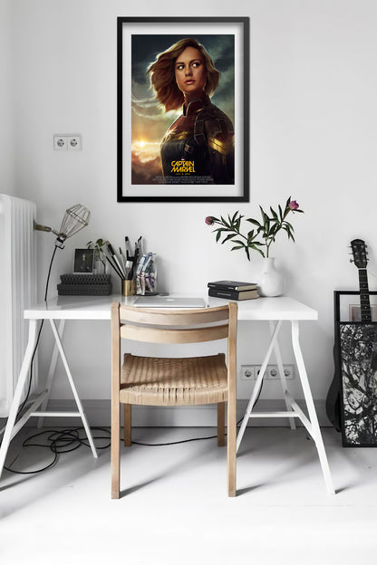 Captain Marvel Movie Poster | Official Art