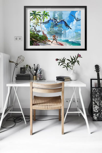 Horizon Forbidden West Poster — Key Art 03 Print | RPG Gaming Wall Art