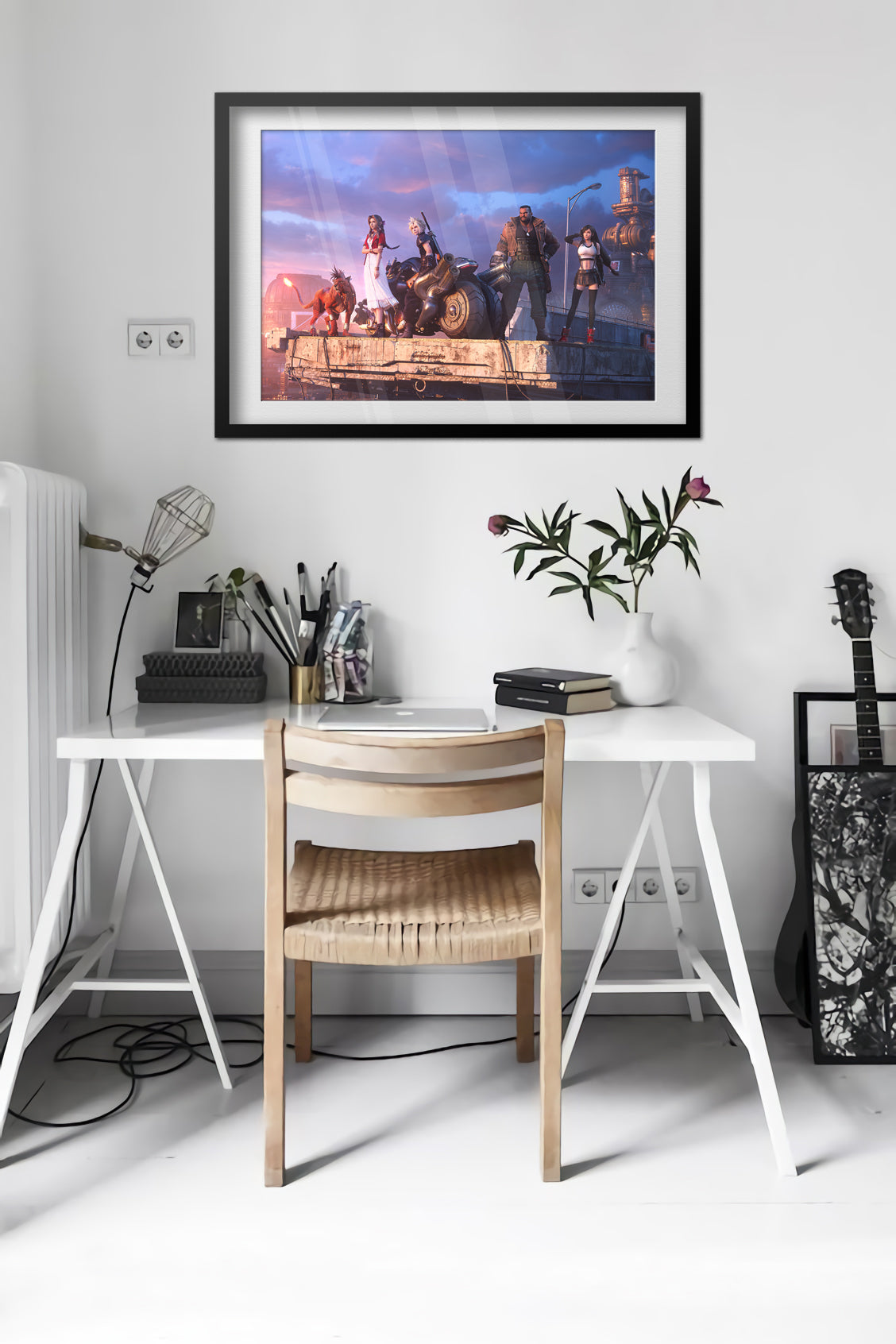 Final Fantasy VII (7) Remake Leaving Midgar Key Art