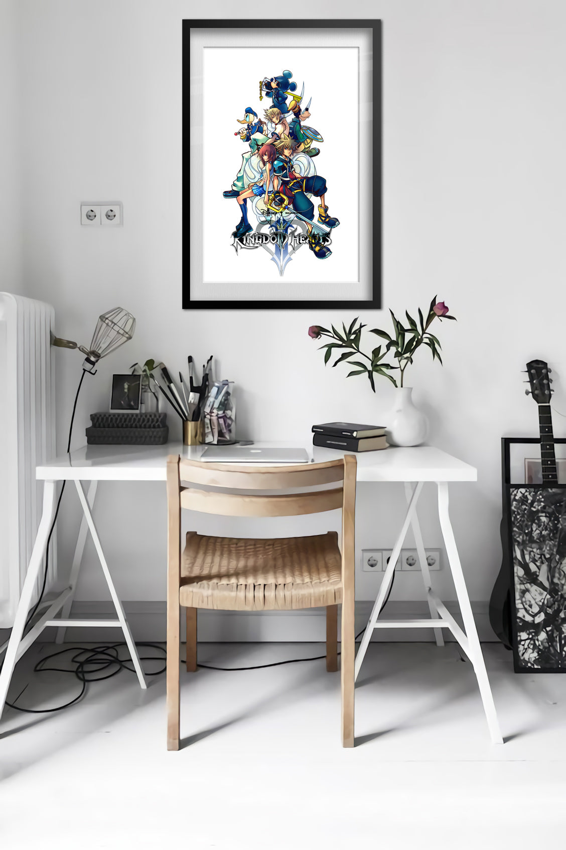 Kingdom Hearts II Poster — Key Art Print | JRPG Gaming Wall Art