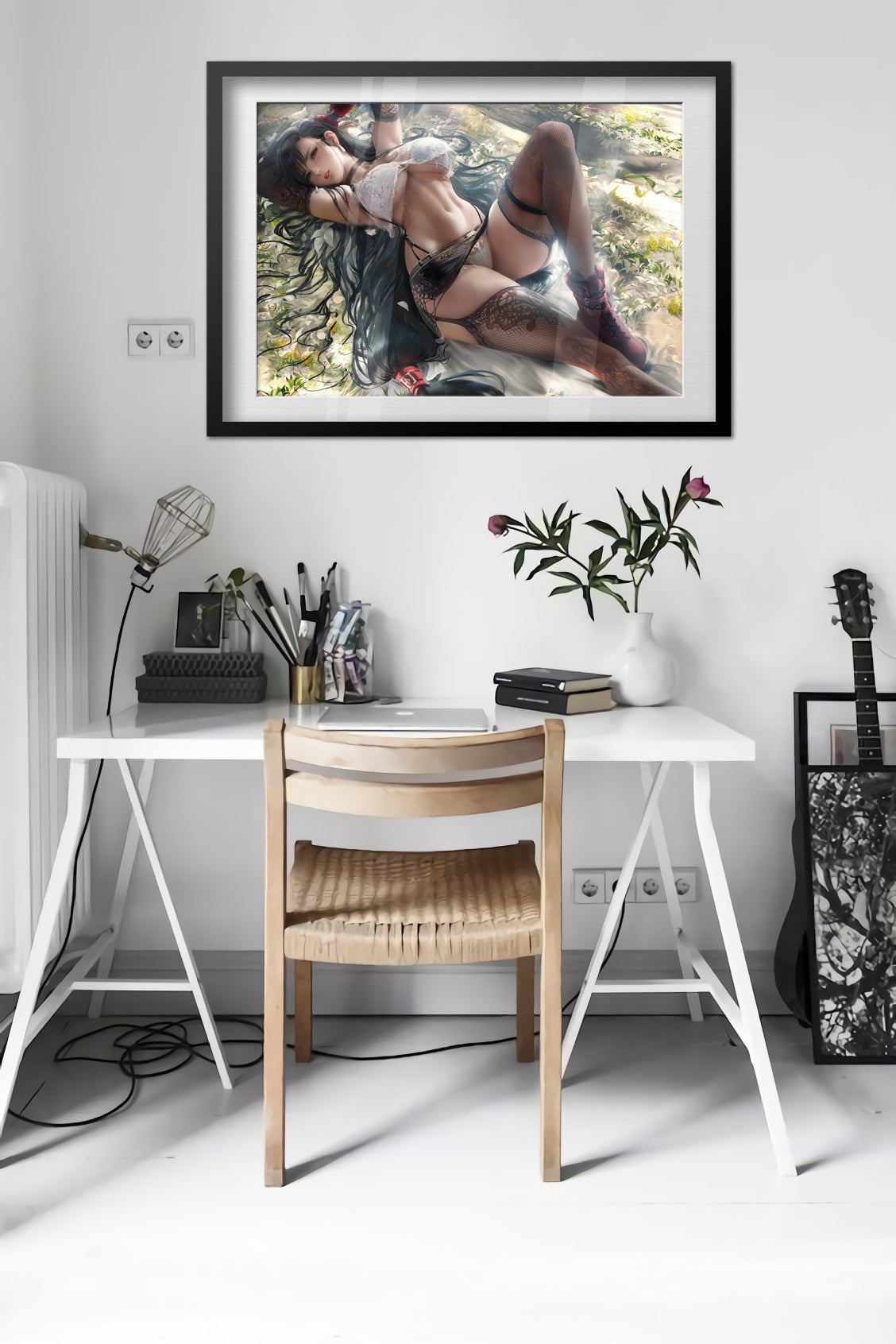 Sexy Anime Girl Poster — Art 01 Print | Anime Wall Art